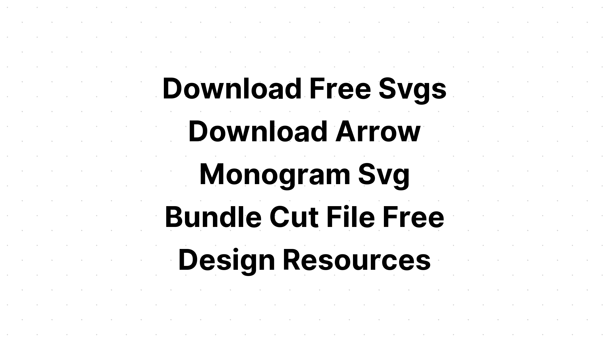 Download Monogram Flag Svg - Layered SVG Cut File